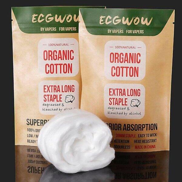ECGWOW organische Watte