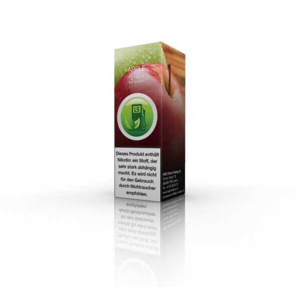 APPLE 10ML von Liquid Station 0/3/6/11/18MG Nikotin