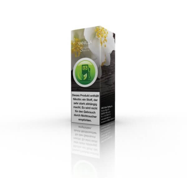 VANILLA 10ML von Liquid Station 0/3/6/11/18MG Nikotin