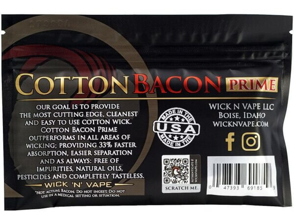 COTTON BACON PRIME von WICK 'N' VAPE – Bild 3