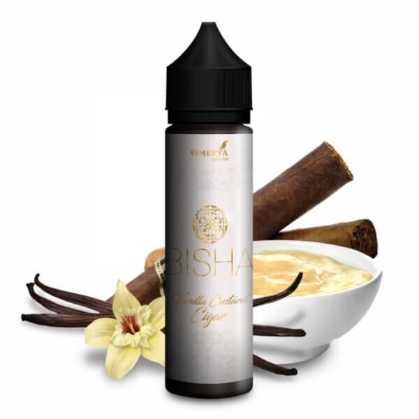 VANILLA CUSTARD CIGAR - LINIE BISHA Longfill von OMERTA