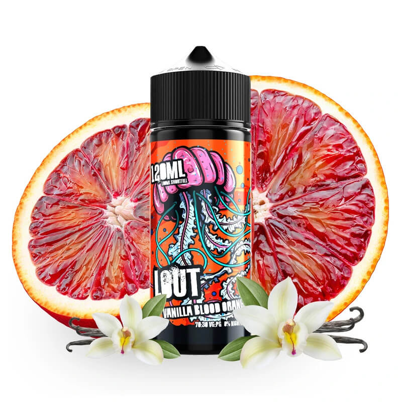 LOUT-VANILLA BLOOD ORANGE 100/120ML Shortfill von Komodovape