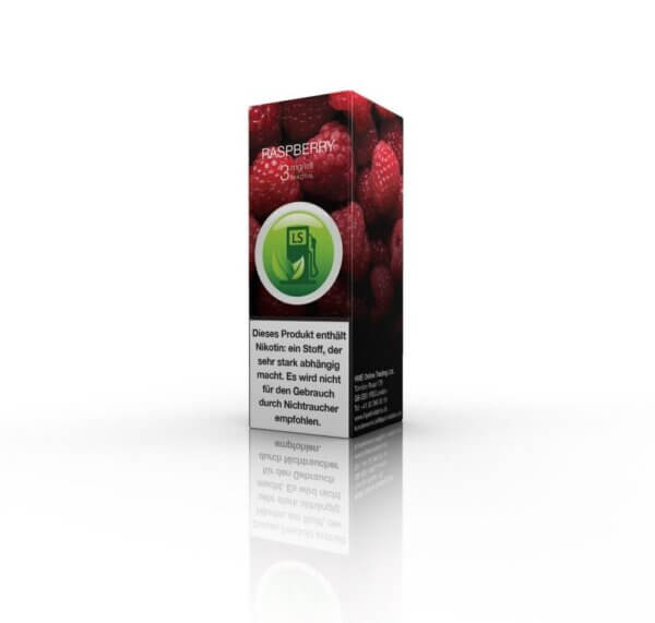 RASPBERRY 10ML von Liquid Station 0/3/6/11/18MG Nikotin