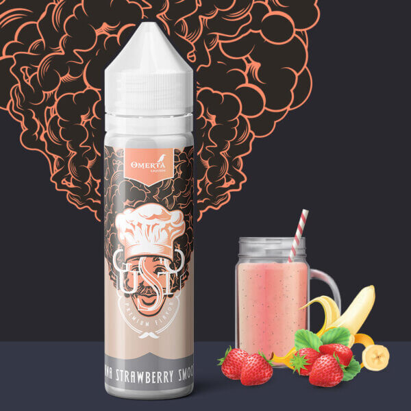 BANANA STRAWBERRY SMOOTHIE - LINIE GUSTO Longfill von OMERTA