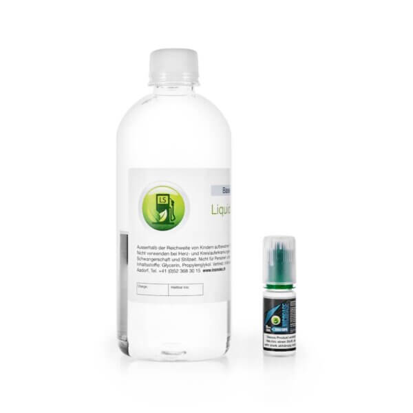 Liquidbasen Bundle 500ml in 3/6/9/12MG Nikotin von Liquid Station