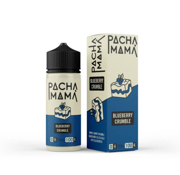 Blueberry Crumble 100/120ML von Pacha Mama