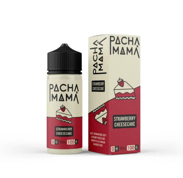 Strawberry Cheesecake 100/120ML von Pacha Mama
