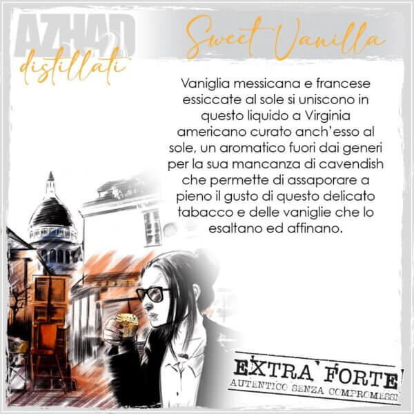 Sweet Vanilla Azhad's Elixirs Distillati 20/60ML Longfill – Bild 2