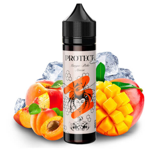 Mangue - Pêche - Abricot 50/60ML Shortfill von Protect